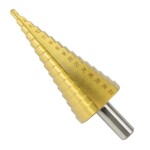 STREND PRO 4200861 Vrták stupňovitý, 4-32mm, 15 stupňů, HSS-TiN