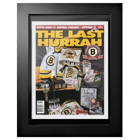 Mustang Obraz v rámu Boston Bruins NHL Program Cover The Last Hurrah 1995
