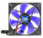 Noiseblocker BlackSilent Fan XL1 modrá / 120mm / 13 dB @ 1000 RPM / 40.61 CFM / 3-pin (ITR-XL-1)