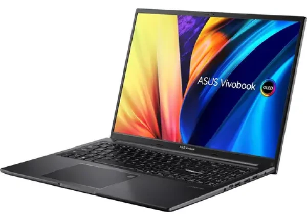 ASUS Vivobook 16 černá / Notebook / 16" WUXGA OLED / Intel Core 9 270H / 8GB DDR5 / 512GB SSD / bez OS (X1605VA-OLED248Z)