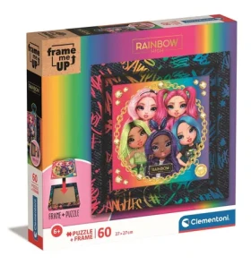 Clementoni PUZZLE Frame Me Up: Rainbow High 60 dílků