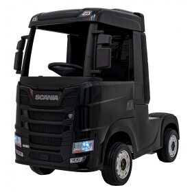 Mamido Elektrický kamion Scania R-SERIE 4x4 černý