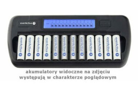 EverActive NC-1200 / Nabíječka baterií / až 12 baterii AAA nebo AA / LCD (NC-1200)