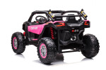 Mamido Elektrické autíčko Buggy Turbo 24V 4x200W růžové