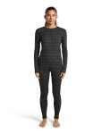 ICEBREAKER Wmns Merino 260 Tech Vertex LS Crewe AlpGeo, Black/Snow/J (vzorek) velikost: S