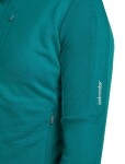 Dámská merino mikina ICEBREAKER Wmns 260 Quantum IV LS Zip Hoodie, Tidal Teal velikost: M