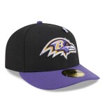 New Era Pánská kšiltovka Baltimore Ravens NFL 2026 Draft Pre-Curved 59FIFTY Fitted Velikost: 7 1/4