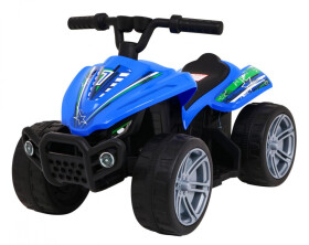 Mamido Dětská elektrická čtyřkolka Little Monster modrá