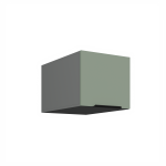 Horní skříňka Aria ANT 40 NAGU-36 1F Barva korpusu: Antracit, Barva dvířek: WH - Crystal white AFM