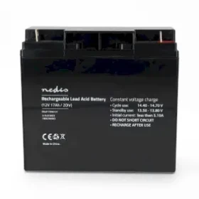 Nedis Dobíjecí olověný akumulátor / Olověné / Dobíjecí / 12 V / 17000 mAh (BALA1700012V)