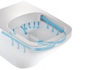 OLSEN SPA - Závěsné wc NOVA RIMLESS se SLIM sedátkem SOFT-CLOSE OLKGNO31DAK00