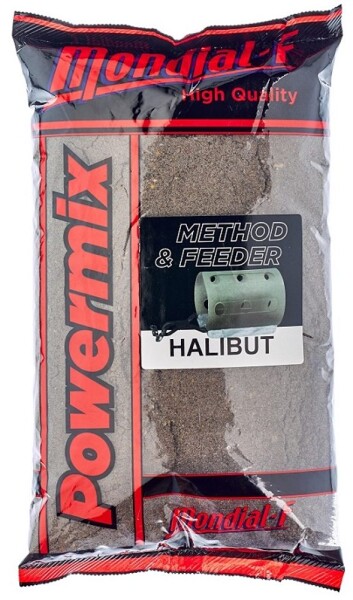 Mondial F Krmítková směs Powermix Method & Feeder 1kg - Halibut,Mondial F Krmítková směs Powermix Method & Feeder 1kg - Halibut