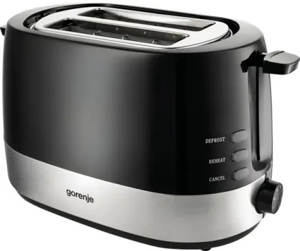 Gorenje T850BK černá / Topinkovač / 850 W / 2 sloty (T850BK)