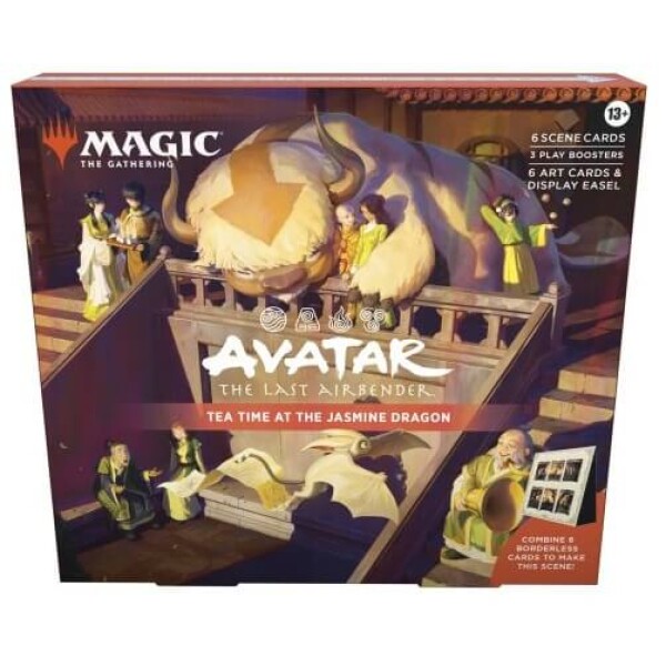 Magic the Gathering Avatar: the Last Airbender Scene Box - Tea Time at the Jasmine Dragon