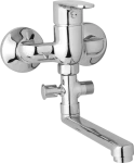 JB Sanitary Nástěnná umyvadlová a sprchová baterie TIRA, rozteč 100 mm, bez příslušenství, ramínko 300 mm D10 31 10