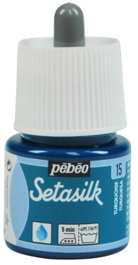 Pébéo Barva na hedvábí Setasilk 45 ml - tyrkysová 15