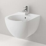 GEBERIT - Acanto Závěsný bidet 510x350x290 mm, s KeraTect, bílá 500.601.01.8