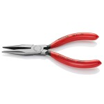 Knipex 38 91 200 pro elektroniku a jemnou mechaniku ploché jehlové kleště 45° zahnuté vanadová elektrikářská ocel 200 mm