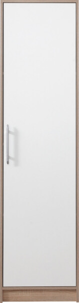 Šatní skříň Smart SR5 Barva korpusu + barva dveří: Dub sonoma + Bílá