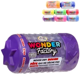 WONDER FACTORY Modelína Never Dry Dough fialová