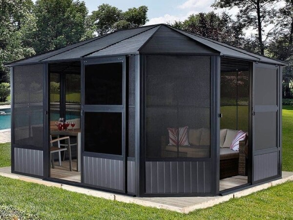 Sojag Charleston 12x12 384x384x281 cm antracit