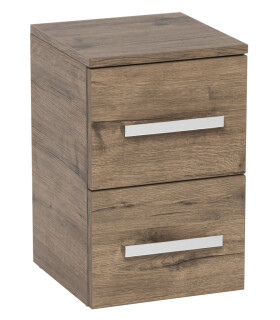 Koupelnová skříňka nízká SAT Cube Way 32,5x49,3x33 cm dub wellington CUBE3CHN32DW CUBE3CHN32DW