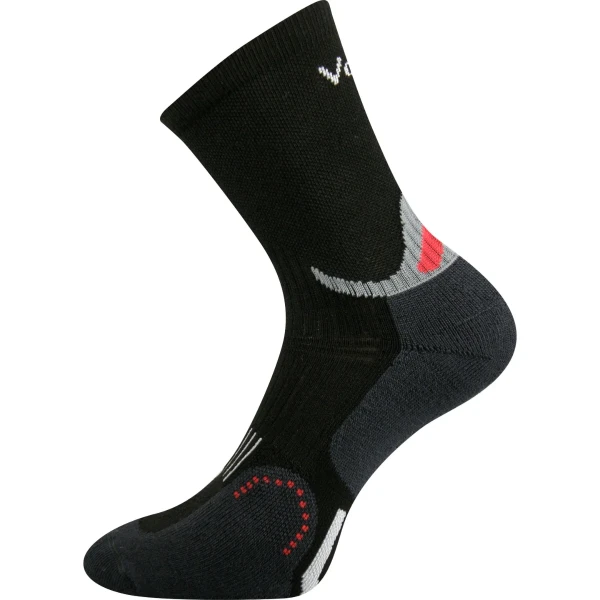 VOXX Ponožky sportovní se stříbrem ACTROS černé 39-42 102711