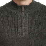 Bushman Pánský svetr Sakari tmavá khaki XXXL