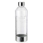 Stelton Náhradní lahev k výrobníku perlivé vody Brus Stelton Steel 1,15 l, stříbrná barva, čirá barva, kov, plast