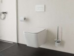 RAVAK - Natural Závěsné WC se sedátkem SoftClose, RimOff, bílá X01984