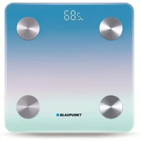 BLAUPUNKT BSM601BT modrá / osobní váha / nosnost 180kg / BMI měření / Bluetooth (AGDBLBS008)
