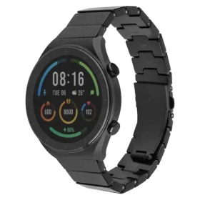 FIXED Resin Strap Carbon Black / Řemínek / pro smartwatch / šířka 22 mm / pryskyřice / nastavitelná délka (FIXREST-22MM-CB)