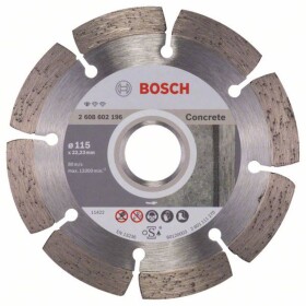Bosch diamantový kotouč na beton Standard for Concrete 115 x 22,23 x 1,6 x 10 mm