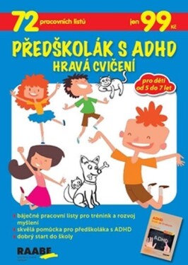 Předškolák ADHD Hravá cvičení