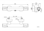 IDEAL STANDARD - CeraTherm Termostatická sprchová baterie, chrom A7229AA