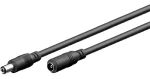 PremiumCord Prodlužovací napájecí kabel 5,5/2,1 mm / Napájecí kabel / 3 m / Samice-samec (cn-06)