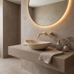 REA - Podomítková vanová baterie Venti Brush Gold REA-B9644