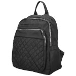 Stylový dámský textilní batoh Dinara, černý