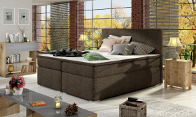 Boxspring Divalo Barva korpusu: Sawana 26, Rozměr: 180 x 200 cm