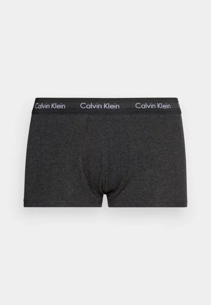 Pánské boxerky 3PACK Low Rise Trunk M 0000U2664G CA0 - Calvin Klein černá vzor S