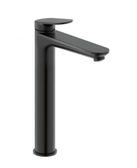 DURAVIT - Wave Umyvadlová baterie, matná černá WA1040002046
