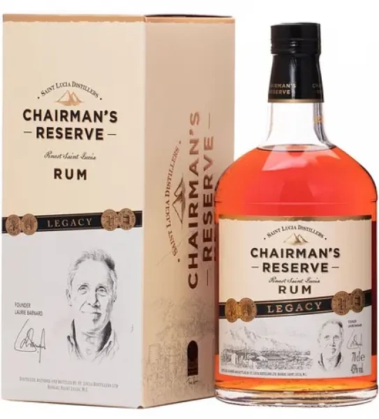 Chairmans Legacy Founder Laury Barnard / Rum stařený / Svatá Lucie / 700 ml / 43 % (786992215669)