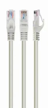 Gembird PP6U-15M CAT6 UTP 15m šedá / Patch kabel / 8P8C (PP6U-15M)