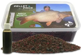 Haldorádó Pelety Pellet Pack By Döme Gábor 400g Velký kapr + 50ml aroma (HD22104)