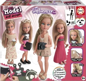 EDUCA Kreativní sada My Model Doll Design: Influencerka
