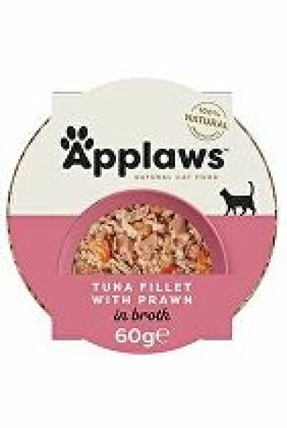 Applaws Cat miska Adult Broth tuňák s krevetami 60g