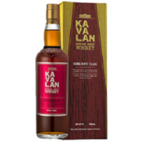 Kavalan SHERRY OAK Single Malt Whisky 46% 0,7 l (tuba)
