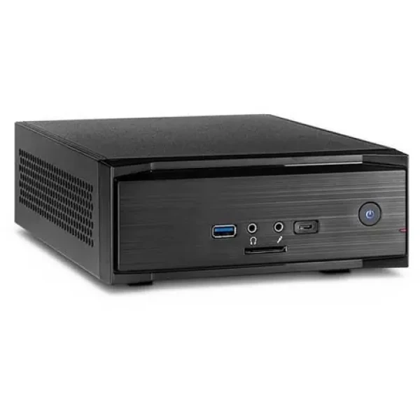Inter-Tech MW-01 II černá / Skříň / Mini-ITX / čtečka karet SD / USB-C / bez zdroje (88881244)