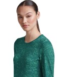 ICEBREAKER Wmns Merino 200 Oasis LS Crewe Moss BloomAOP, Fresh/Tidal Teal/Aop (vzorek) velikost: S
