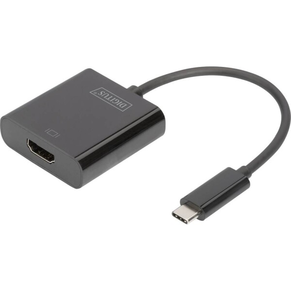 Digitus TV, monitor adaptér [1x USB-C® zástrčka - 1x HDMI zásuvka] DA-70852 15.00 cm